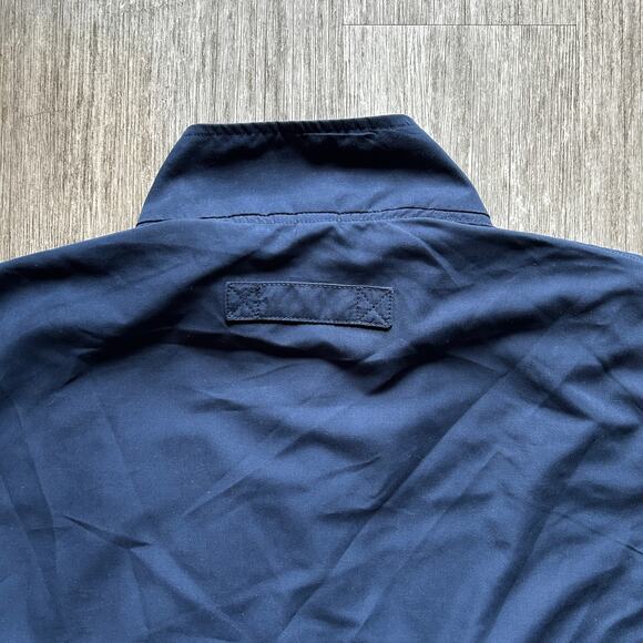 Duluth Trading Co. Navy Blue Quarter-Zip Pullover Windbreaker Jacket Size Large - Picture 7 of 9